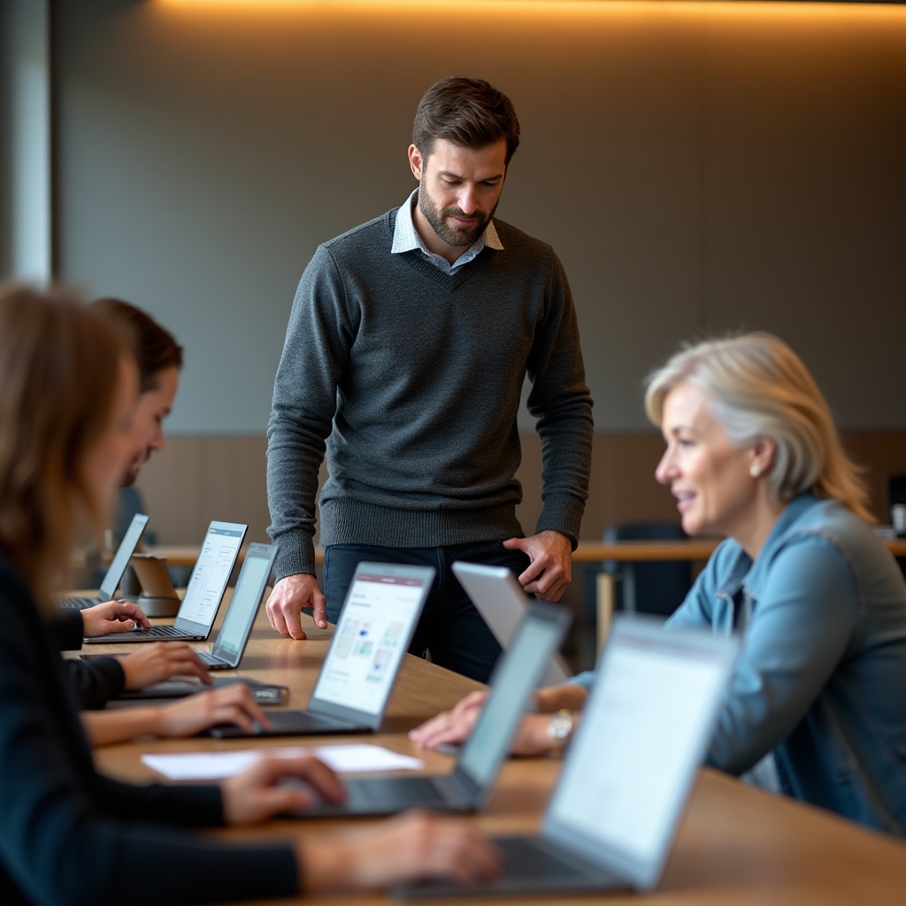Schulung zu digitalen Verwaltungstools